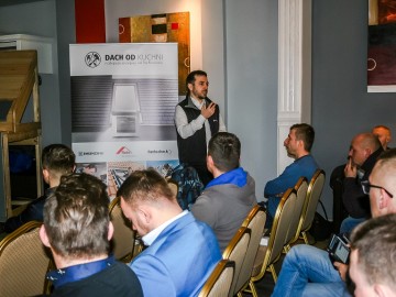 Dach od kuchni. Og&oacute;lnopolskie szkolenia dla wykonawc&oacute;w